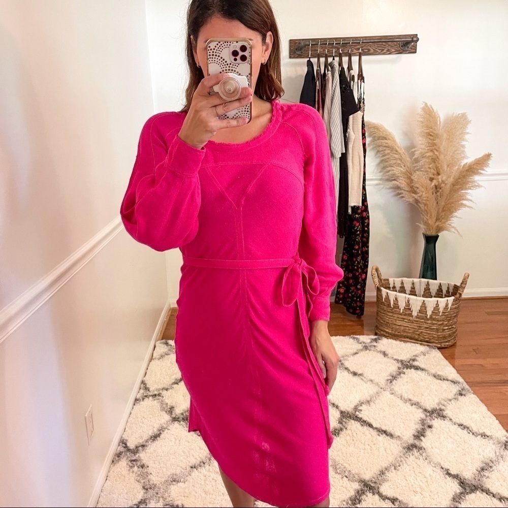 Isabel Marant Barbiecore Midi Dress S